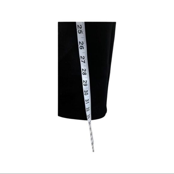 Guess black scuba ruffle bodycon dress size L - Picture 10 of 10